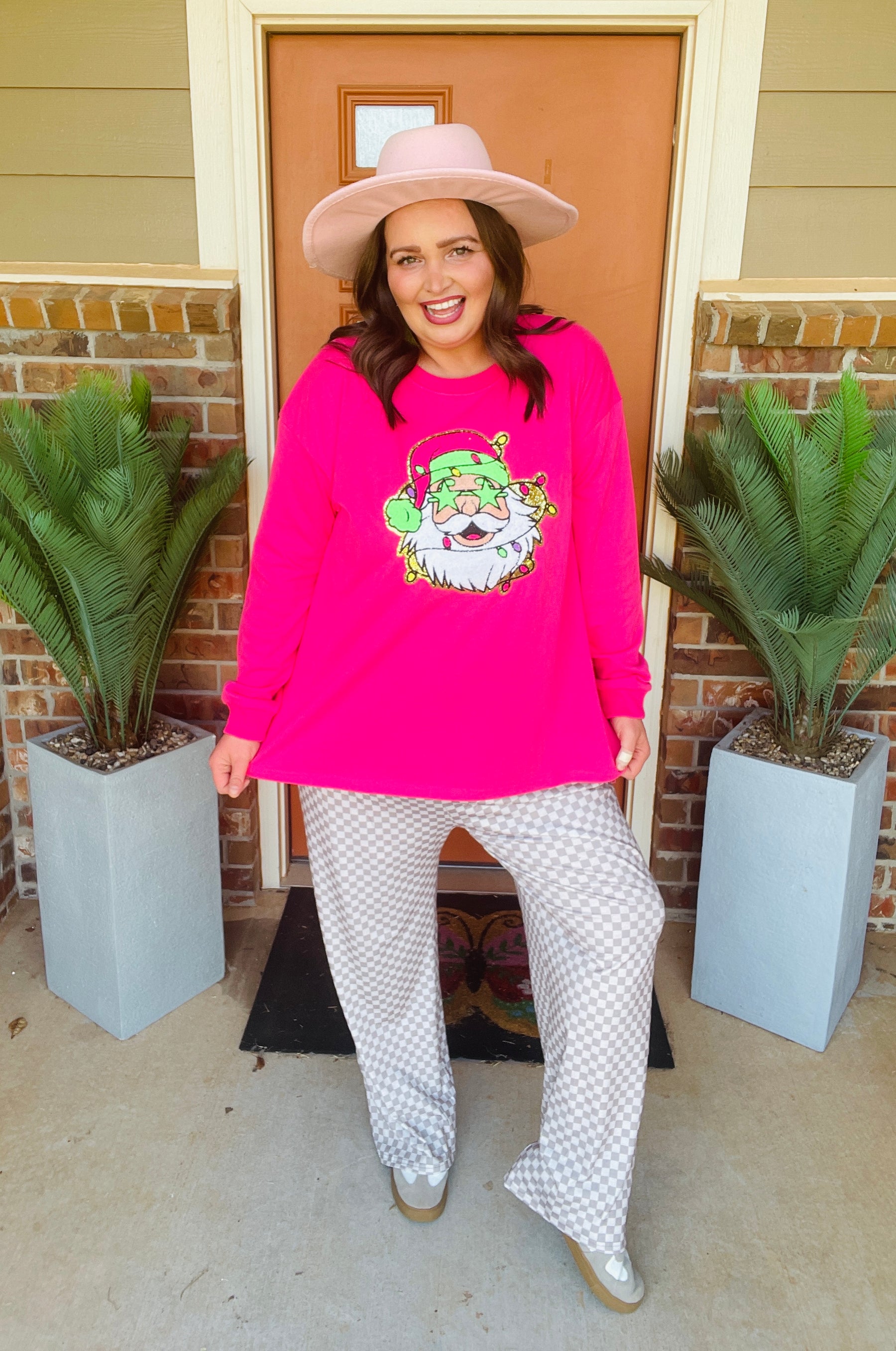 Pinkmas Party Top - T047PK