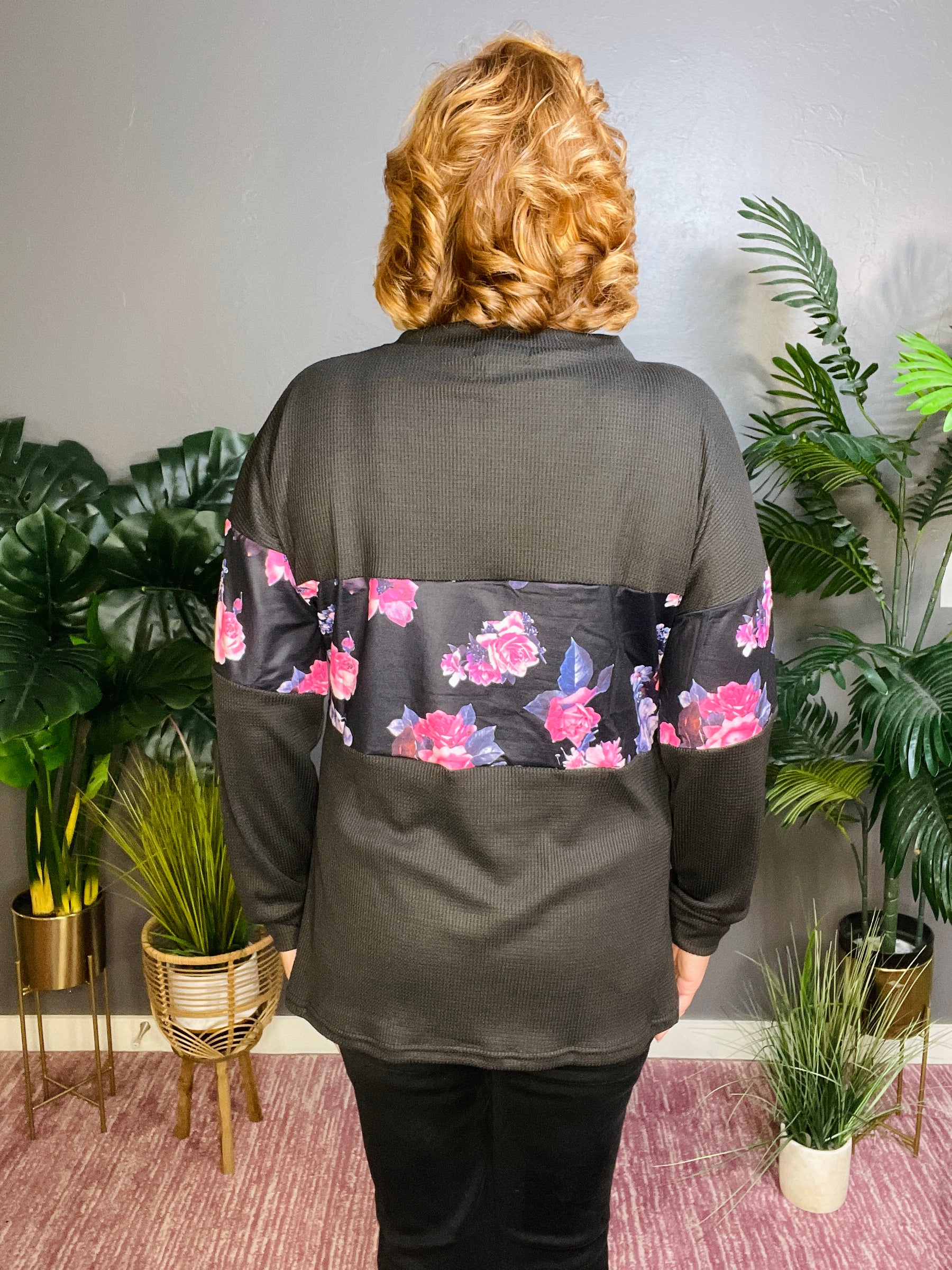 Ready To Bloom Top - S077MU