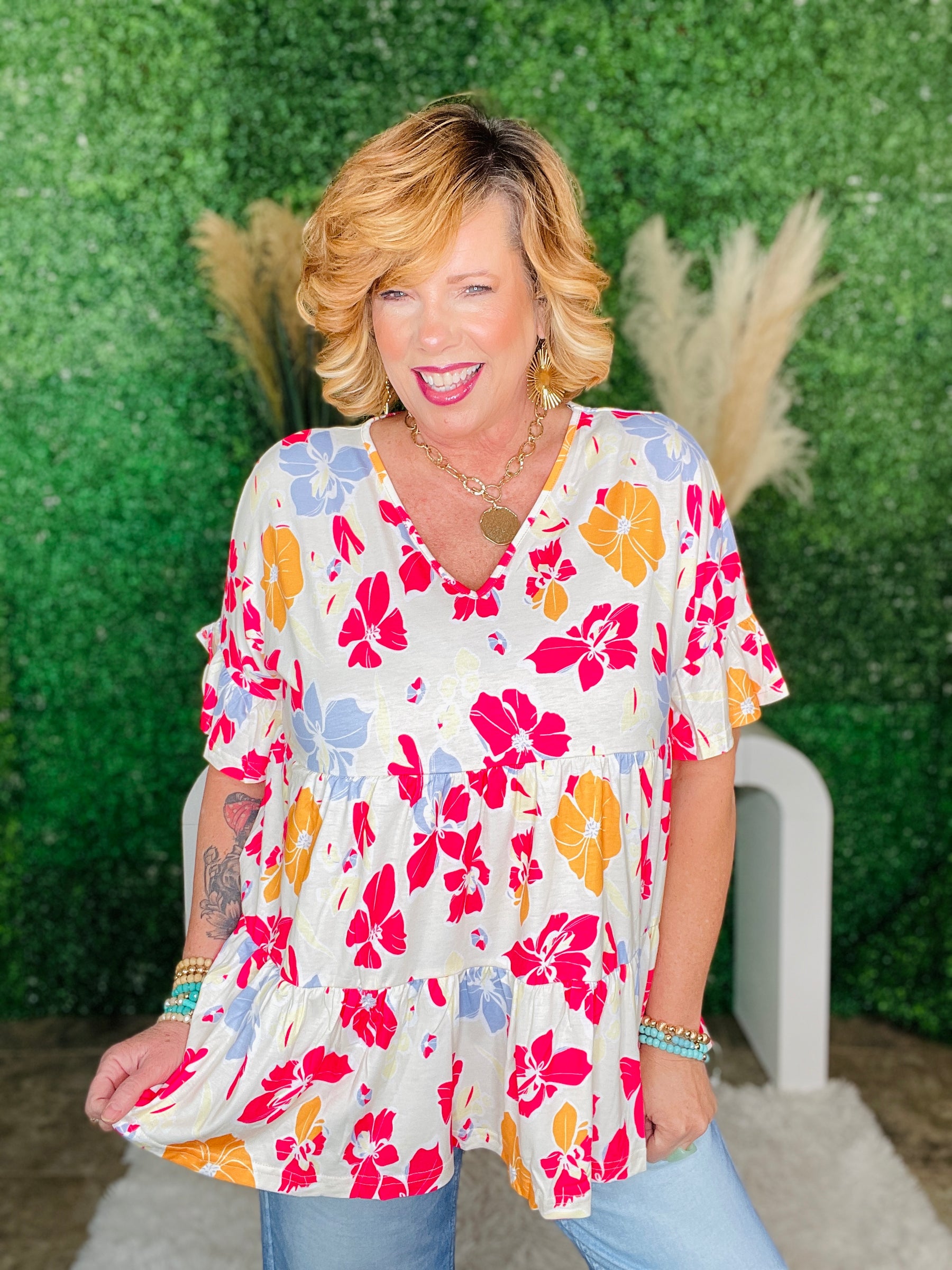 The Way She Blooms Top - S331MU