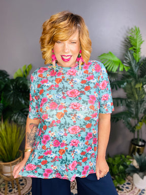Pretty In Petals Top - S798TQ