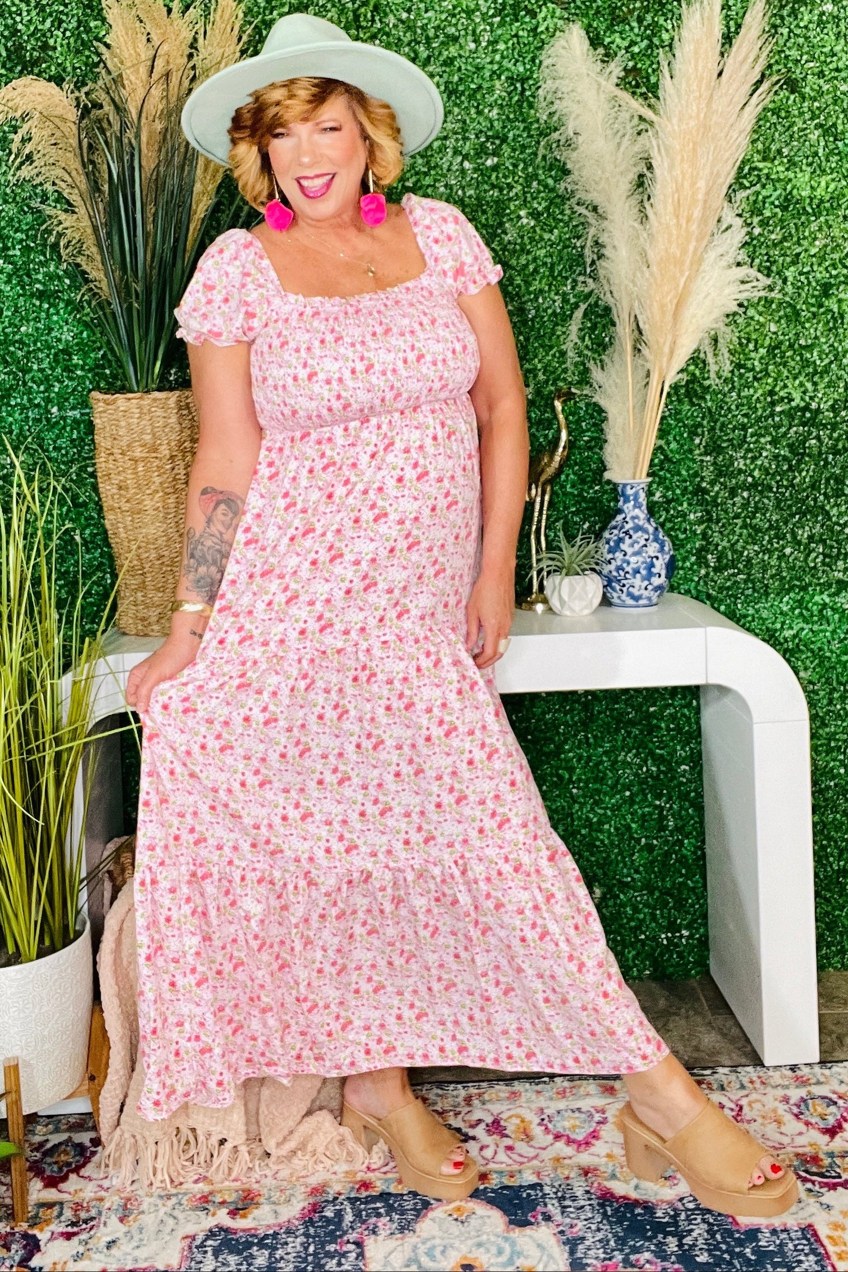 Pretty On Point High Waist Maxi Dress (3 Colors)
