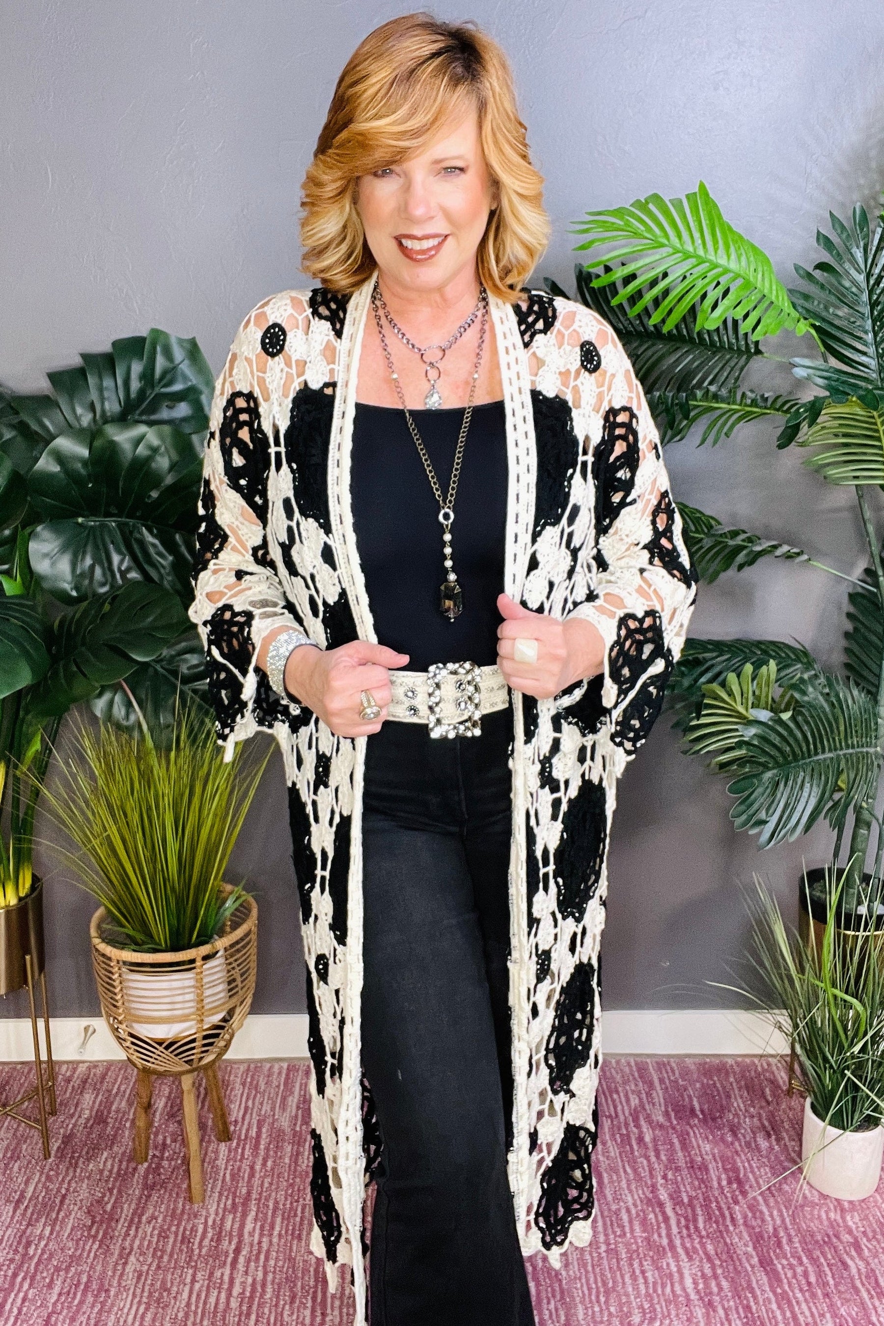 Casual Cool Hipster Cardigan - OT113BK