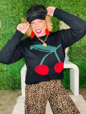Sweet As Cherries Sweater (3 Colors)