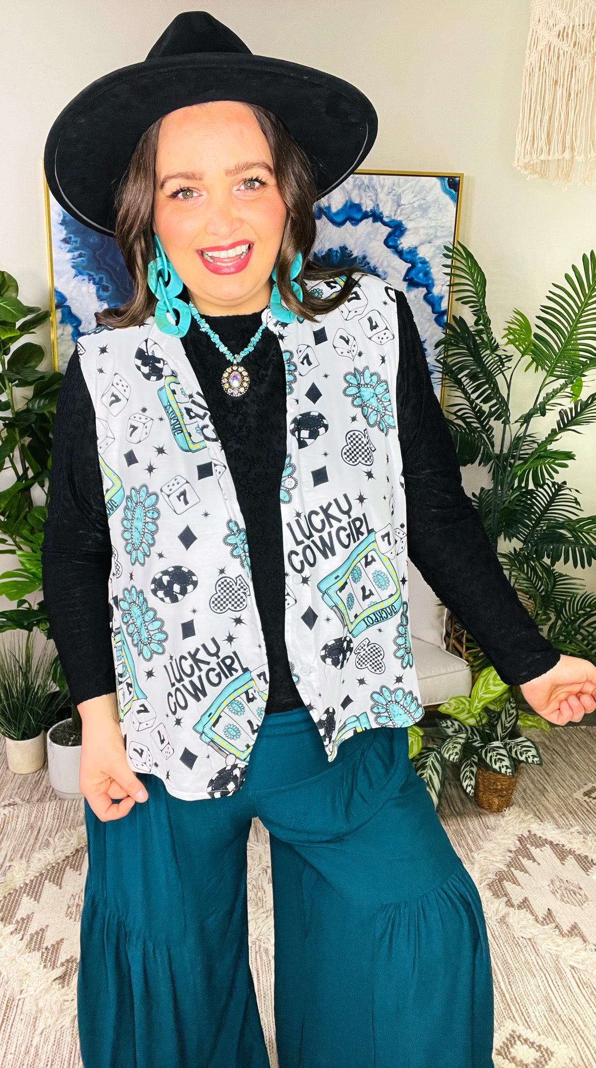 Lucky Streak Vest - LW012WH
