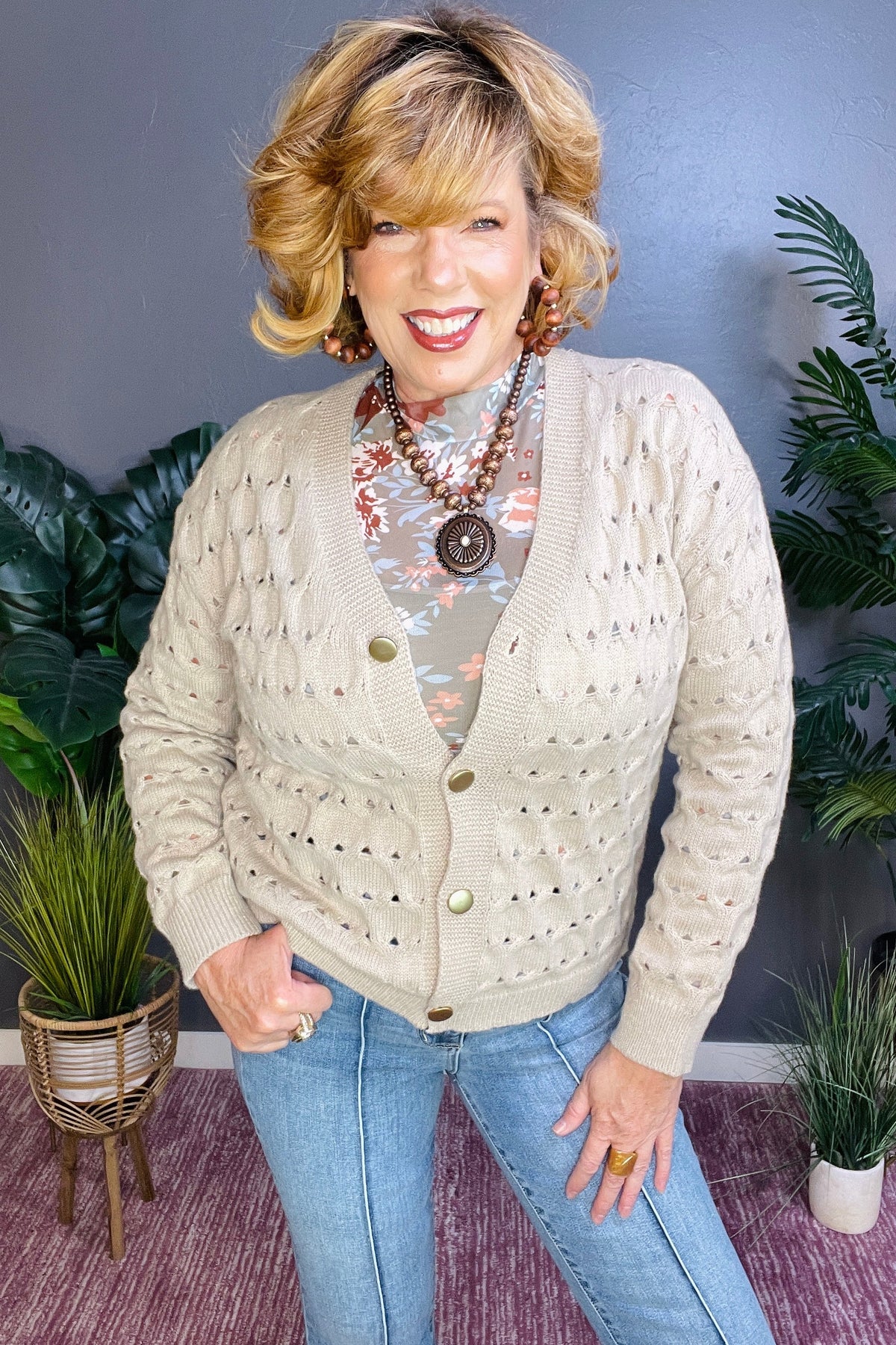 Soft Like Butter Textured Cardigan