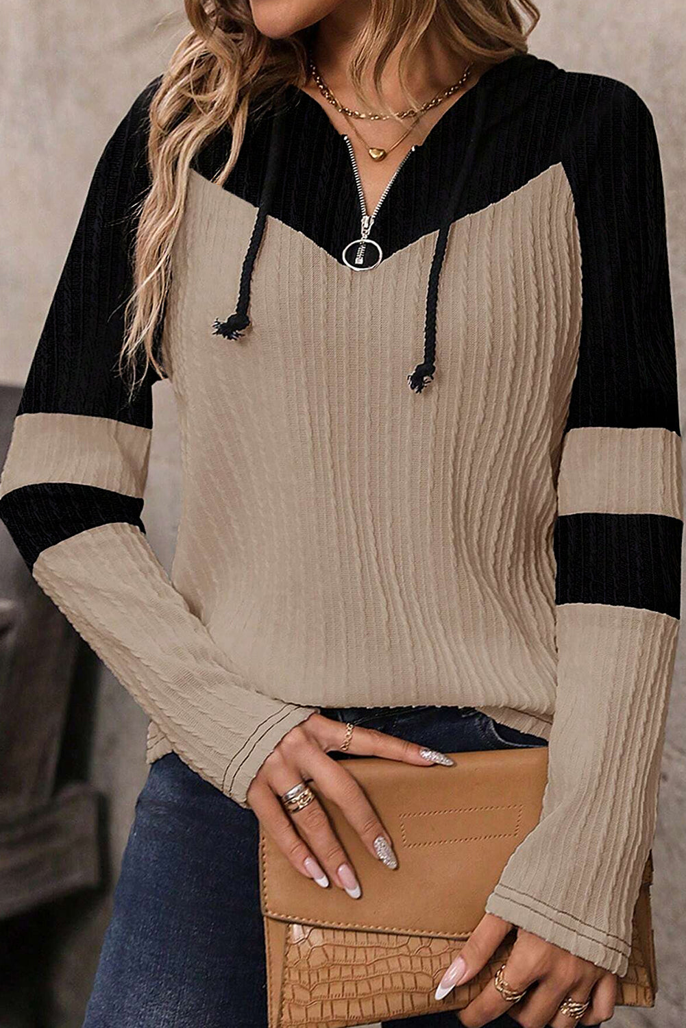 Just Between Us Hooded Top