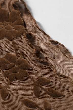 Caught Your Eye Mesh Top