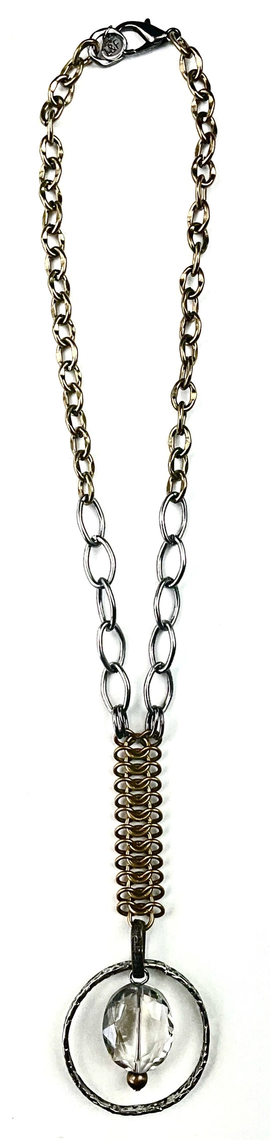 Mixed Chain With Pendant - N039GO