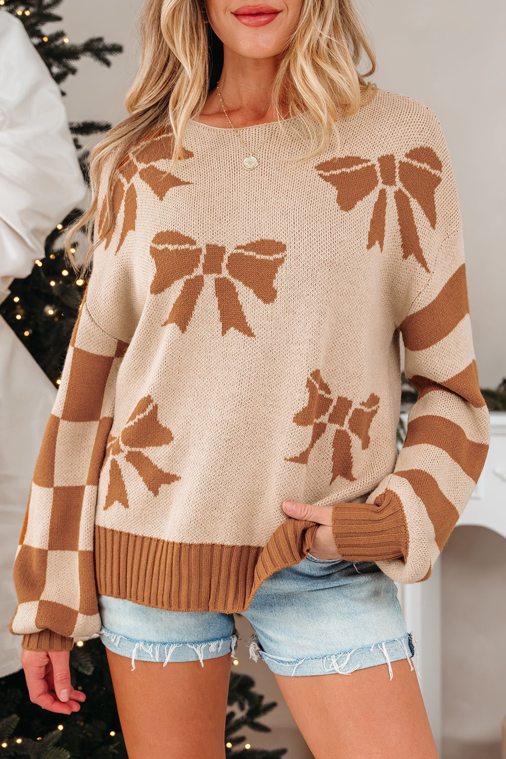 Just Add A Bow Sweater