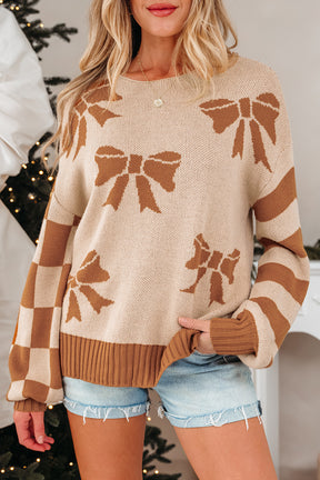 Just Add A Bow Sweater