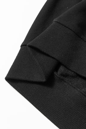 Match Made In Heaven Black Pullover and Short Set