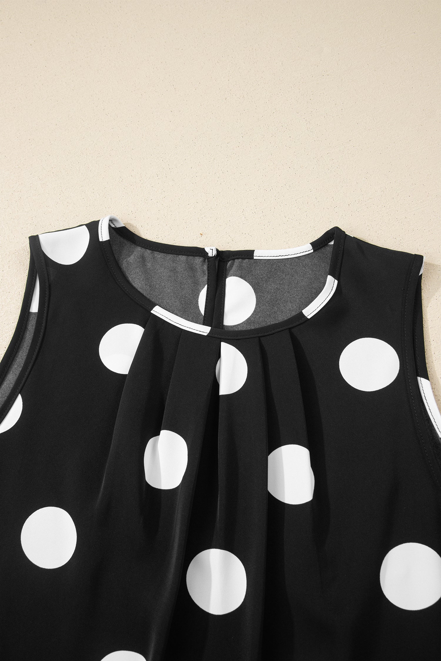 The Sweet Spot Black Polka Dot Top And Pant Set