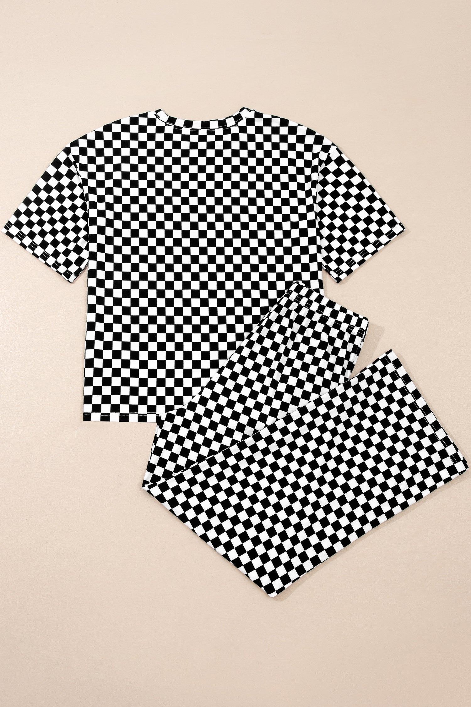 Style Check Black 2pc Set