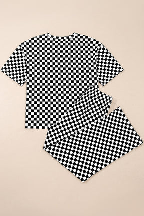 Style Check Black 2pc Set