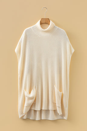 Jet Stream Knit Casual Turtleneck Sweater