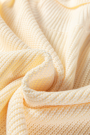 Jet Stream Knit Casual Turtleneck Sweater