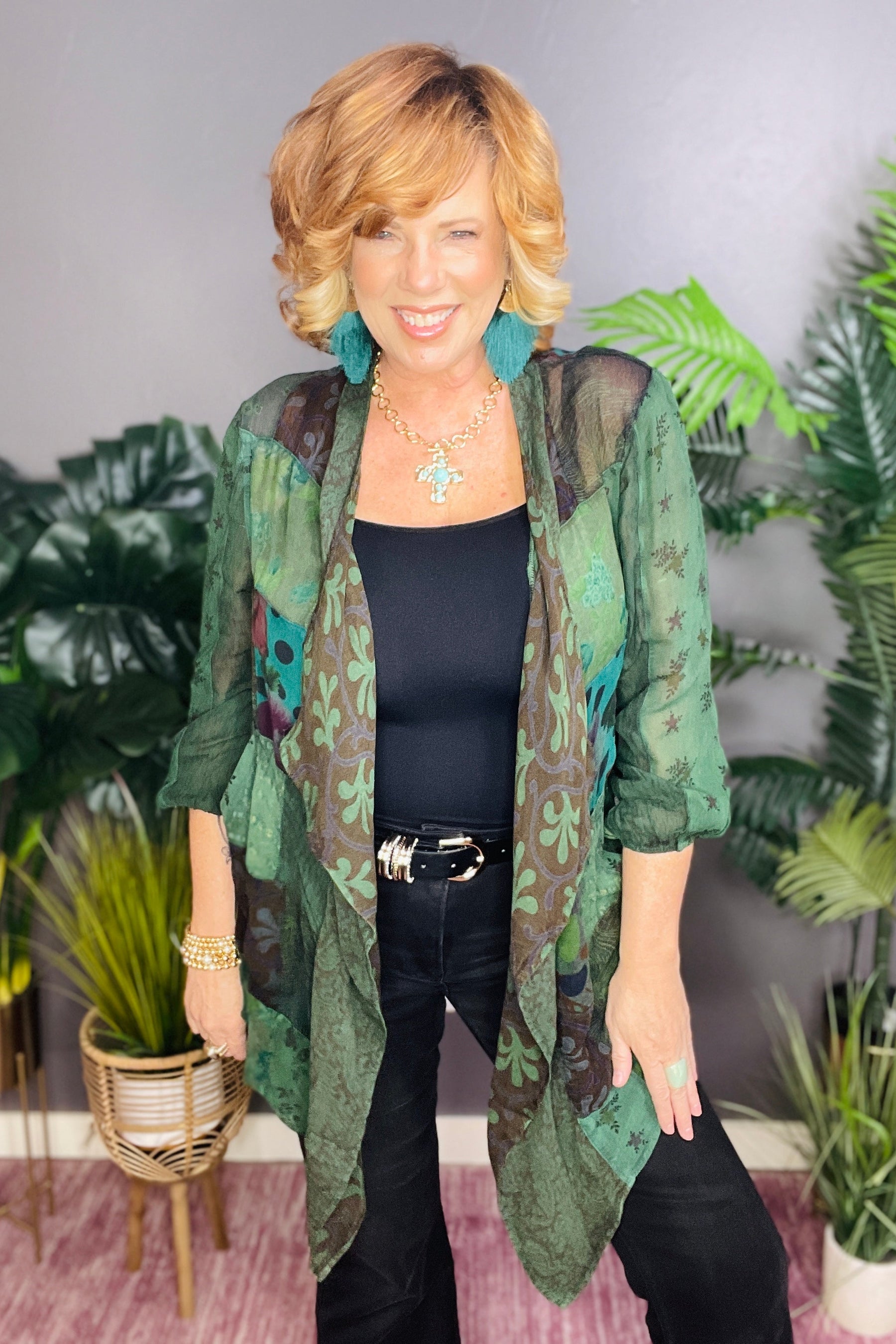 Style And Charm Kimono - OT110GN