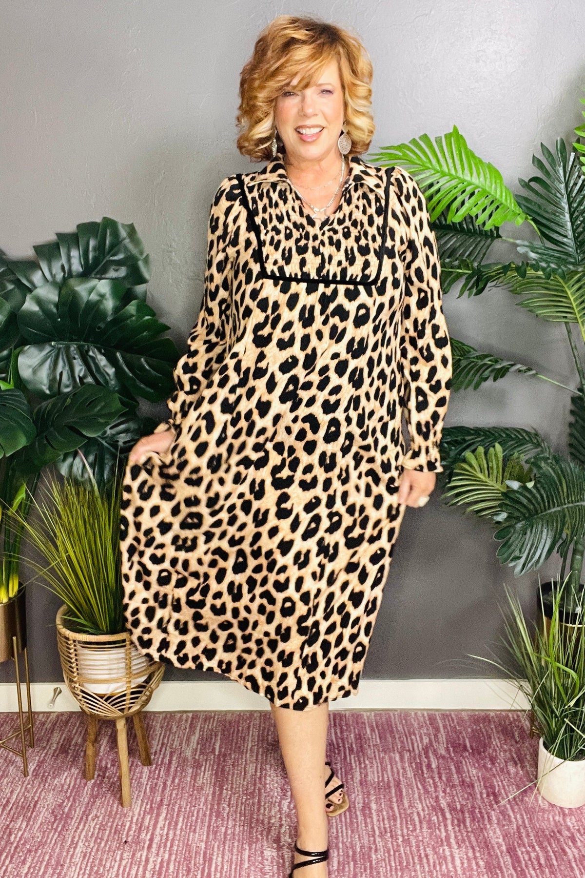 I'm So Fancy Midi Dress