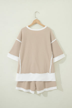 Latte Love Top And Short Set