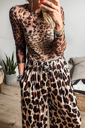 The Wild Side Sheer Mesh Top