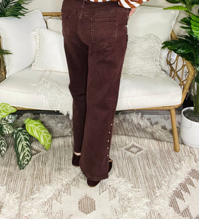 Studded Sidekick Jeans ( 2 Colors)