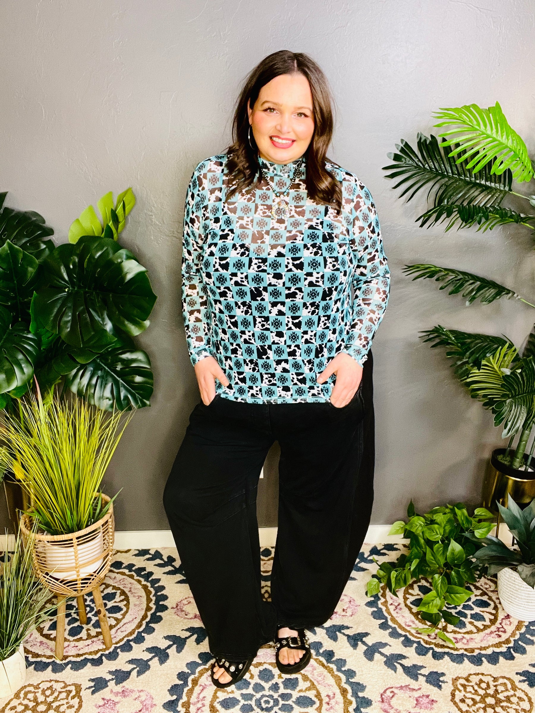 Southern Fried Charm Top - S709TU