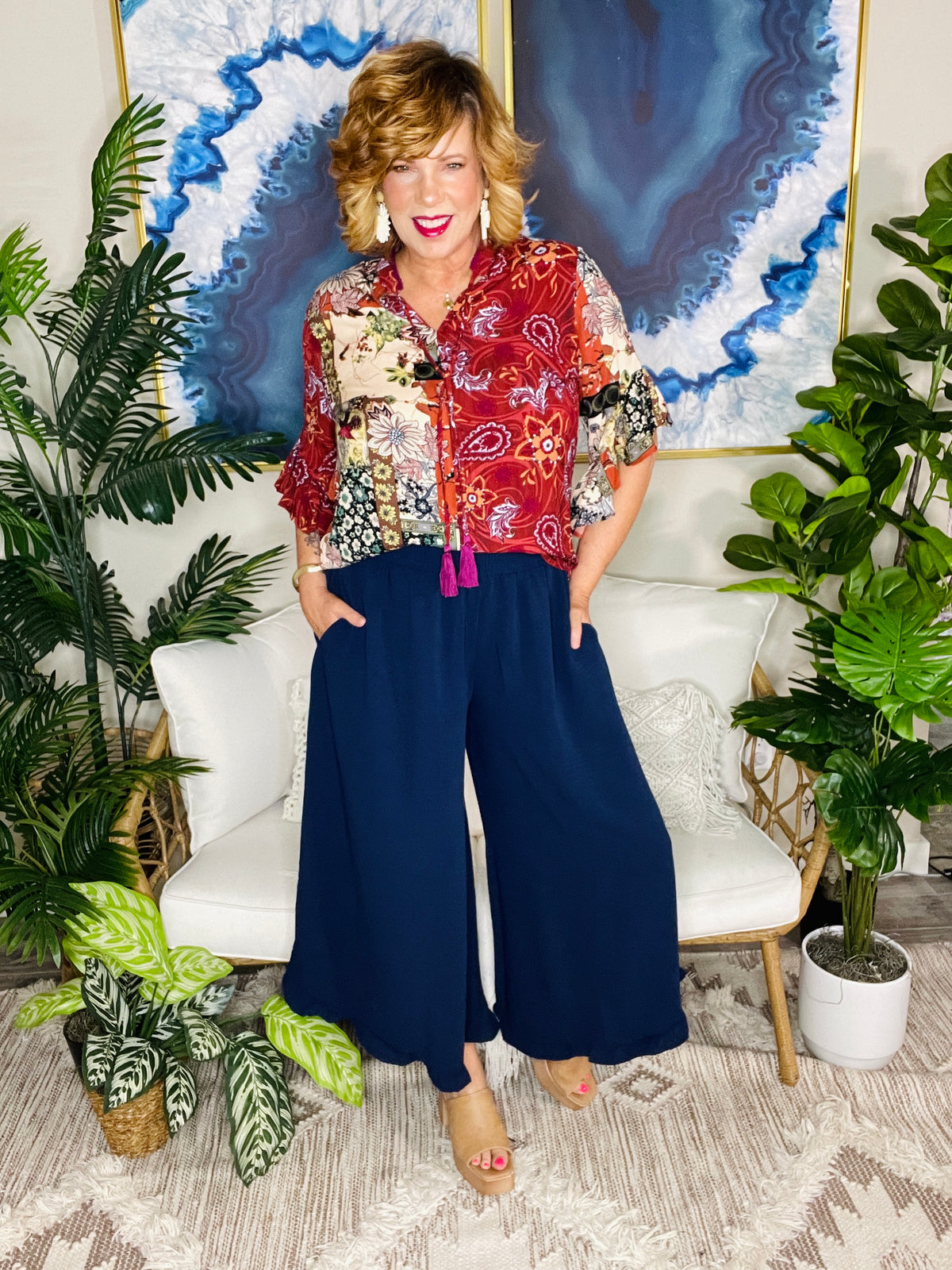 Shoreline Chic Pants - P120NV