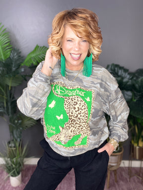 You Know I'm A Dreamer Top - S232CAM