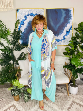 Boho Beauty Kimono - OT181WH