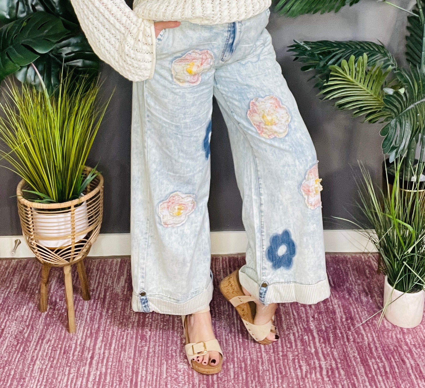 Stay True To Your Roots Denim Jeans - J018DN