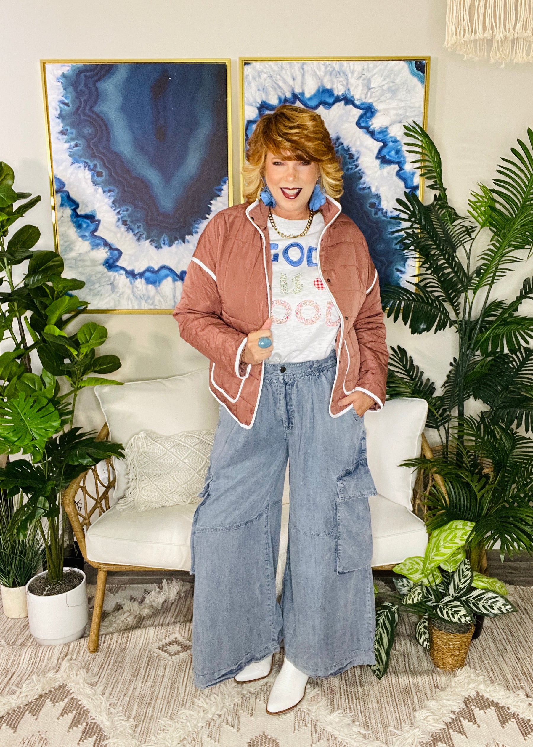 Catch Me Cozy Quilted Jacket