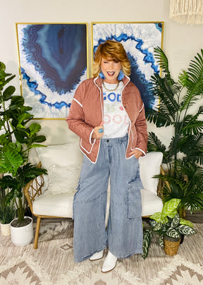 Catch Me Cozy Quilted Jacket
