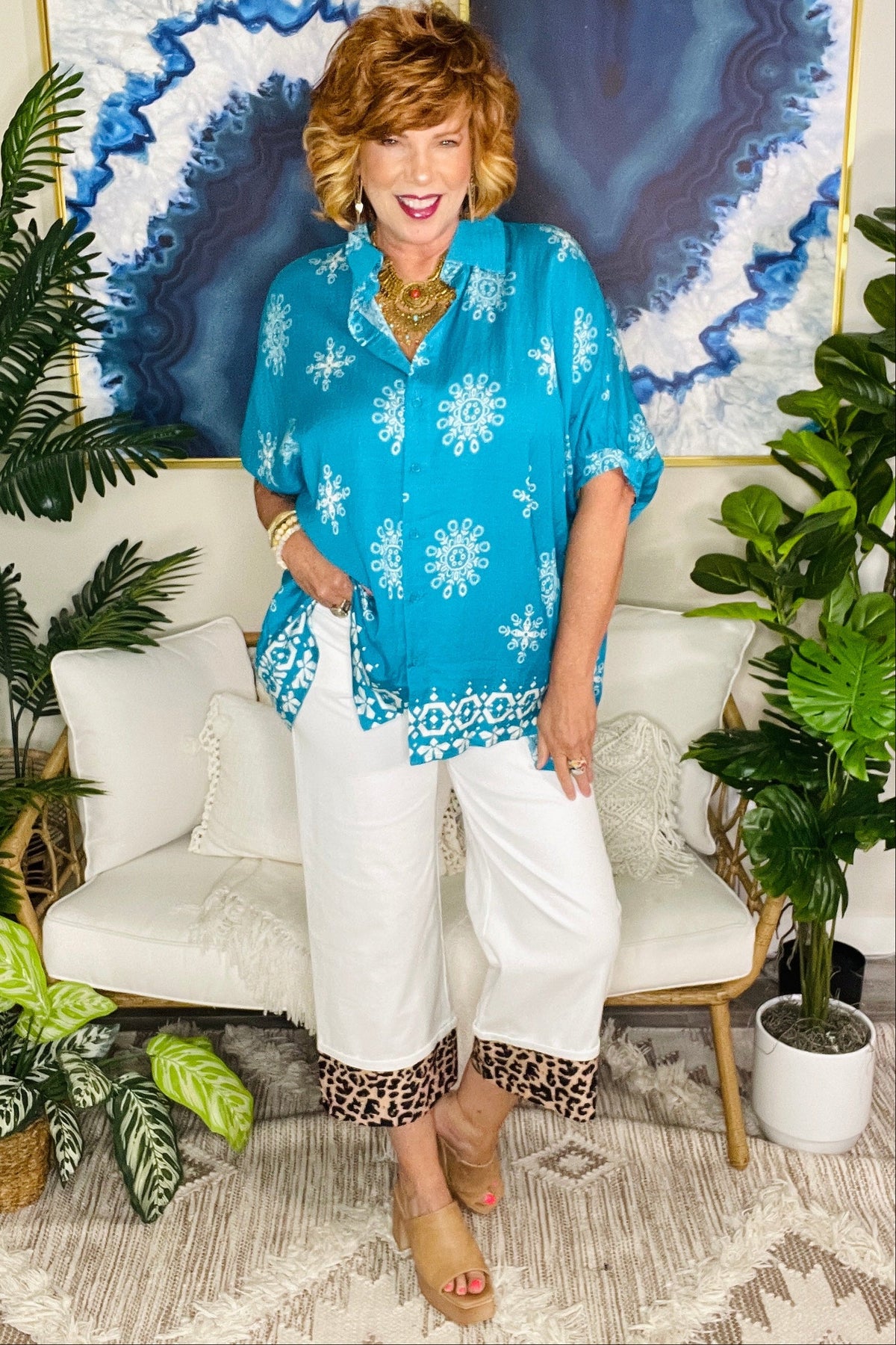 Boho Bay Top - S815AQ