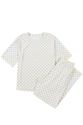 Everything In Check 2pc Lounge Set
