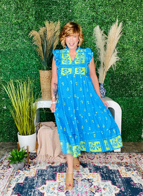 Cruise Ready Midi Dress - DR176OB