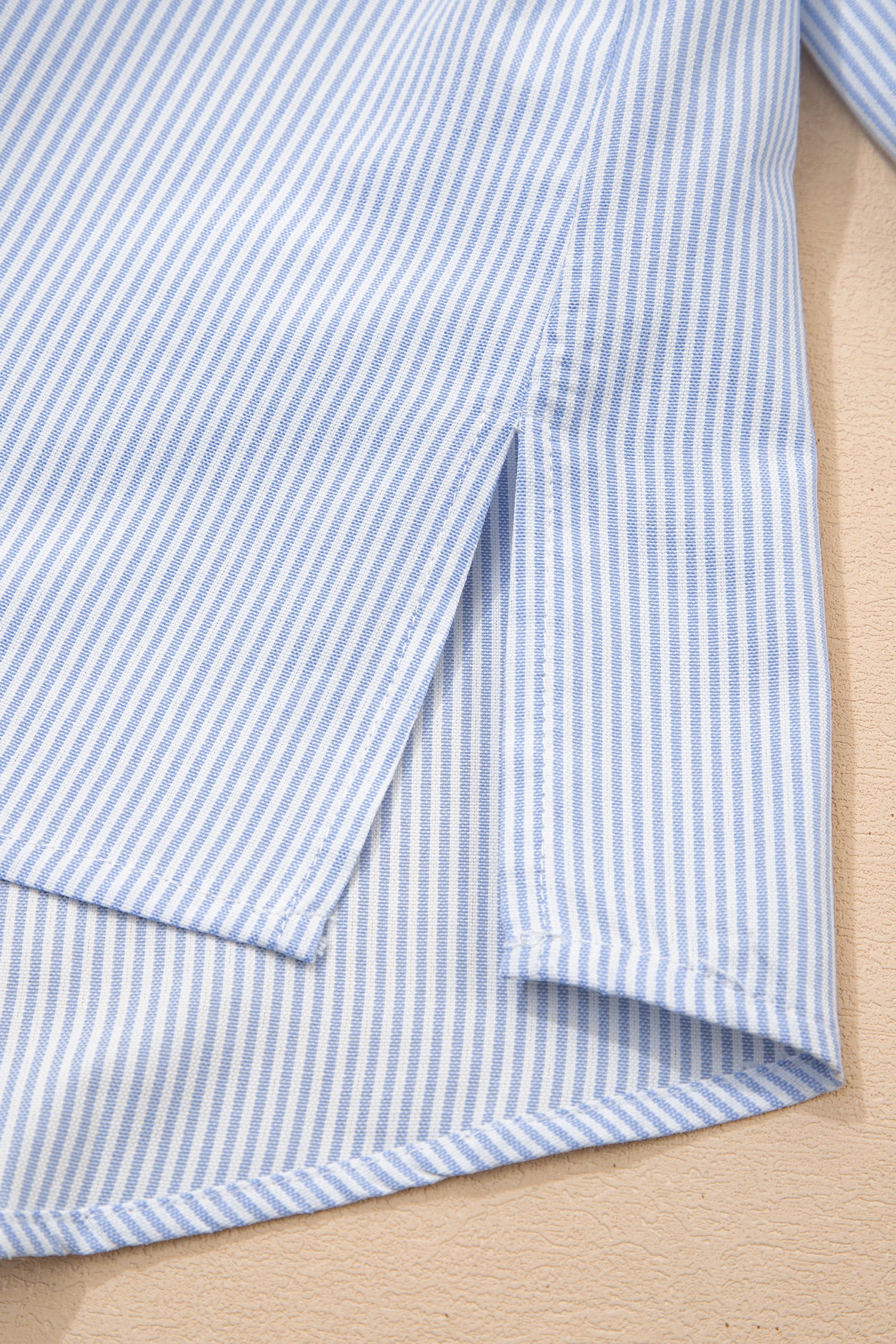 Simply Striped Button Down Top