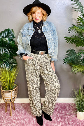 The Comfy Edit Leopard Pant - P007LE