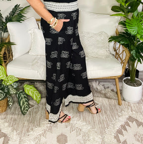 Lotus Lane Pants - P150BK