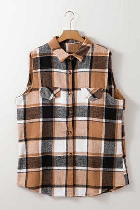 Plaid To The Bone Vest