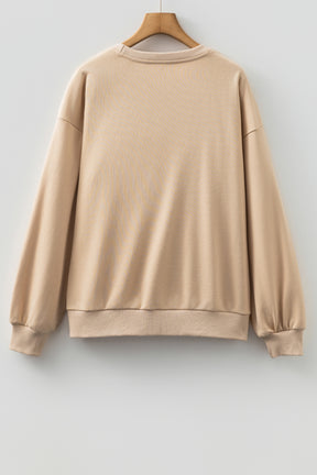 Deeply Rooted Embroidered Flower Sweatshirt