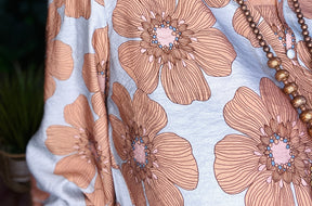 Wildflower Energy Floral Print Top - S047LB