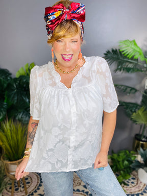 Sunday Stroll Textured Top (4 Colors)