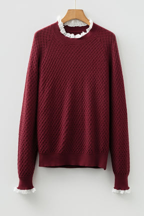 The Frill Of It All Sweater