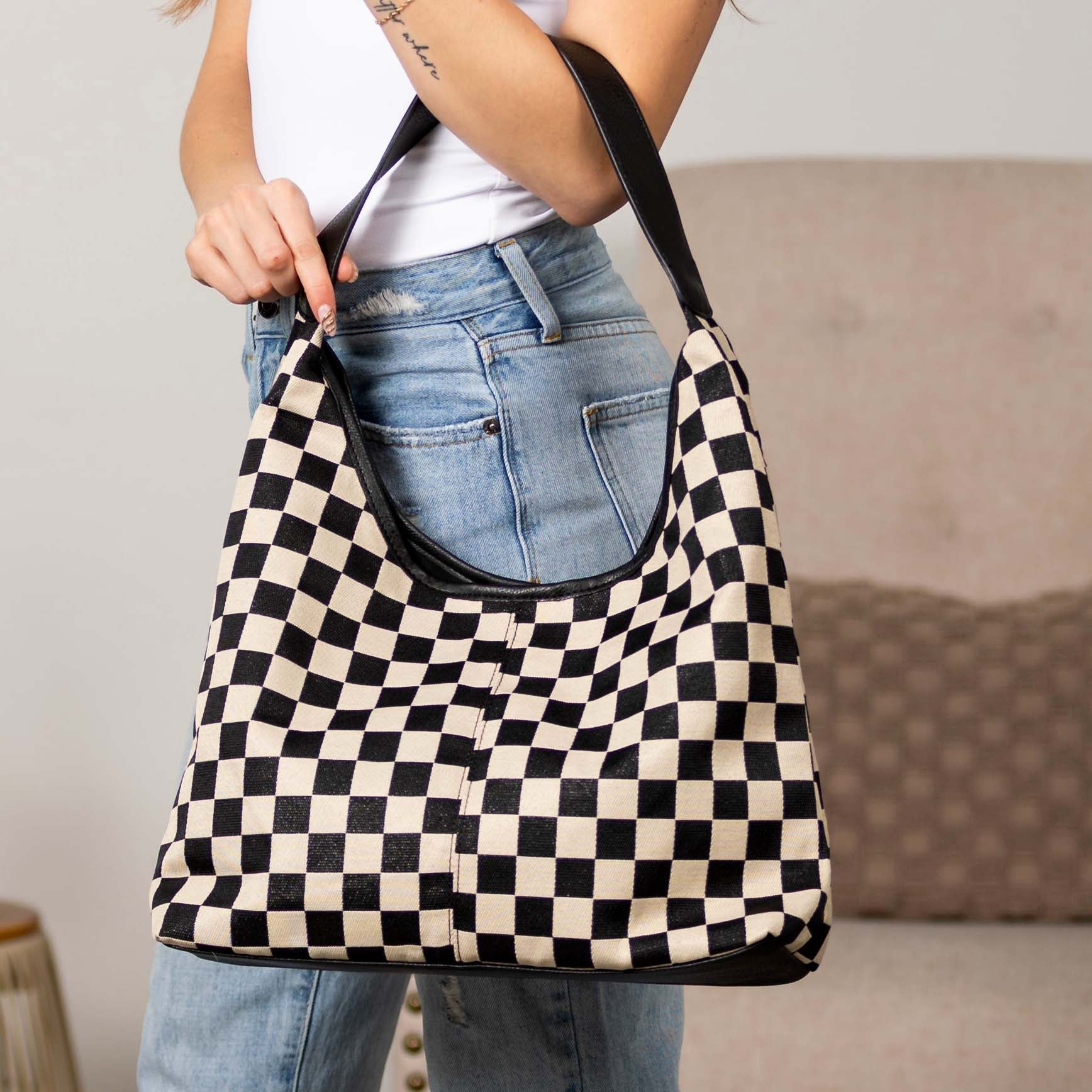 Celine Mixed Media Hobo Bag (2 Colors)