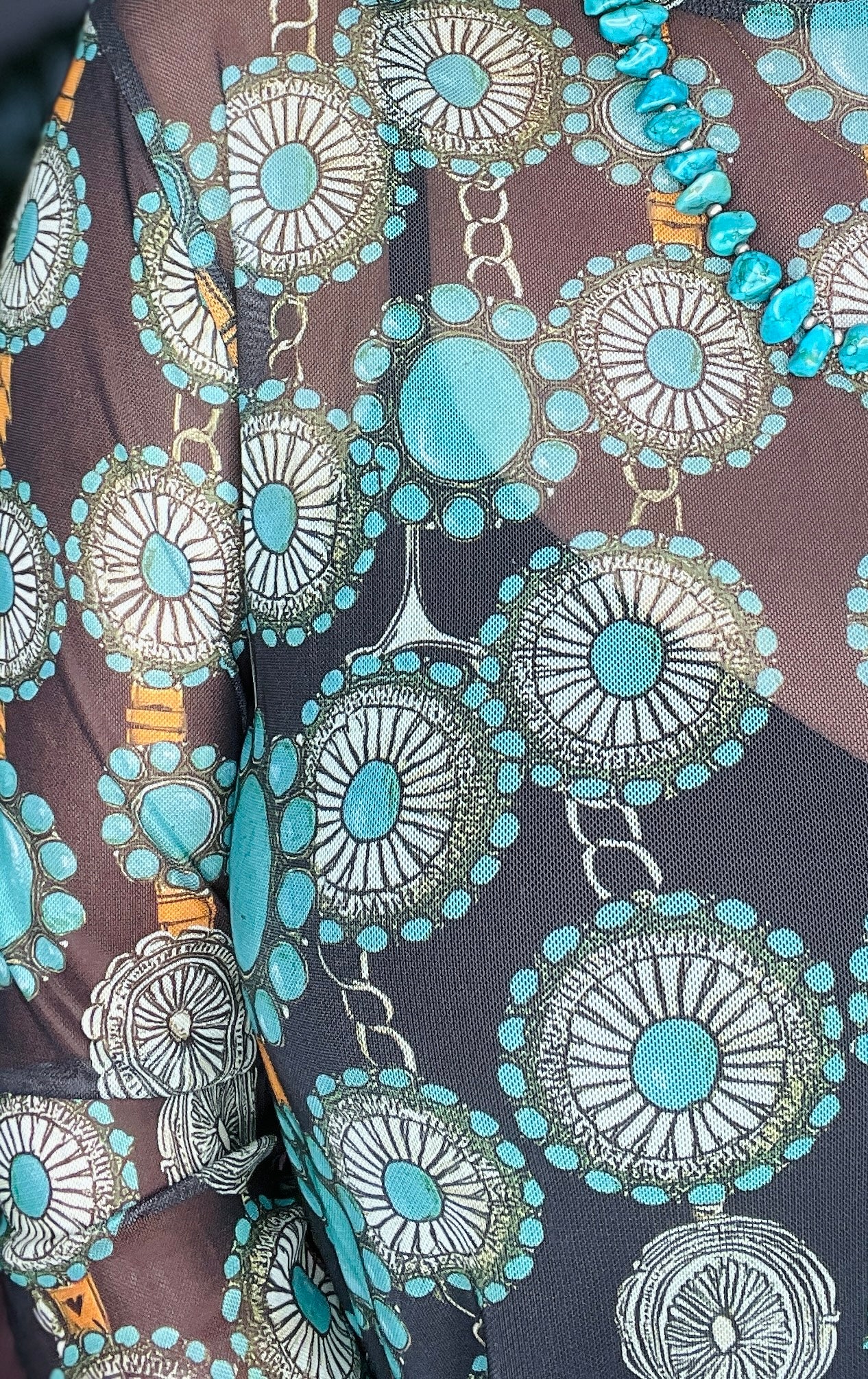 Little Bit Country Mesh Top - S089TU