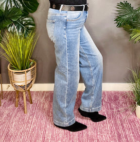Rachel High Rise Wide Baggy Jeans
