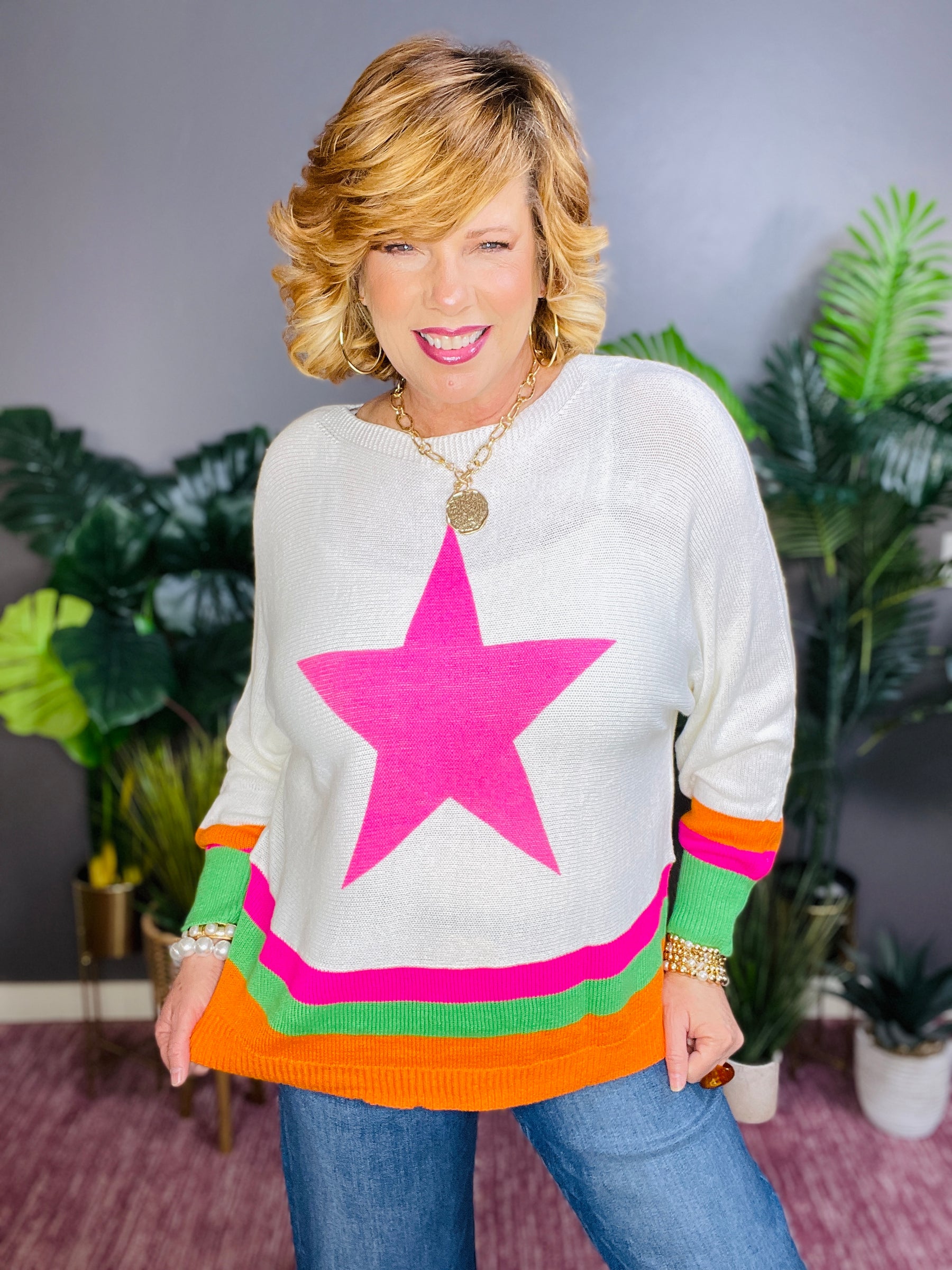 Be Your Own Star Knit Top