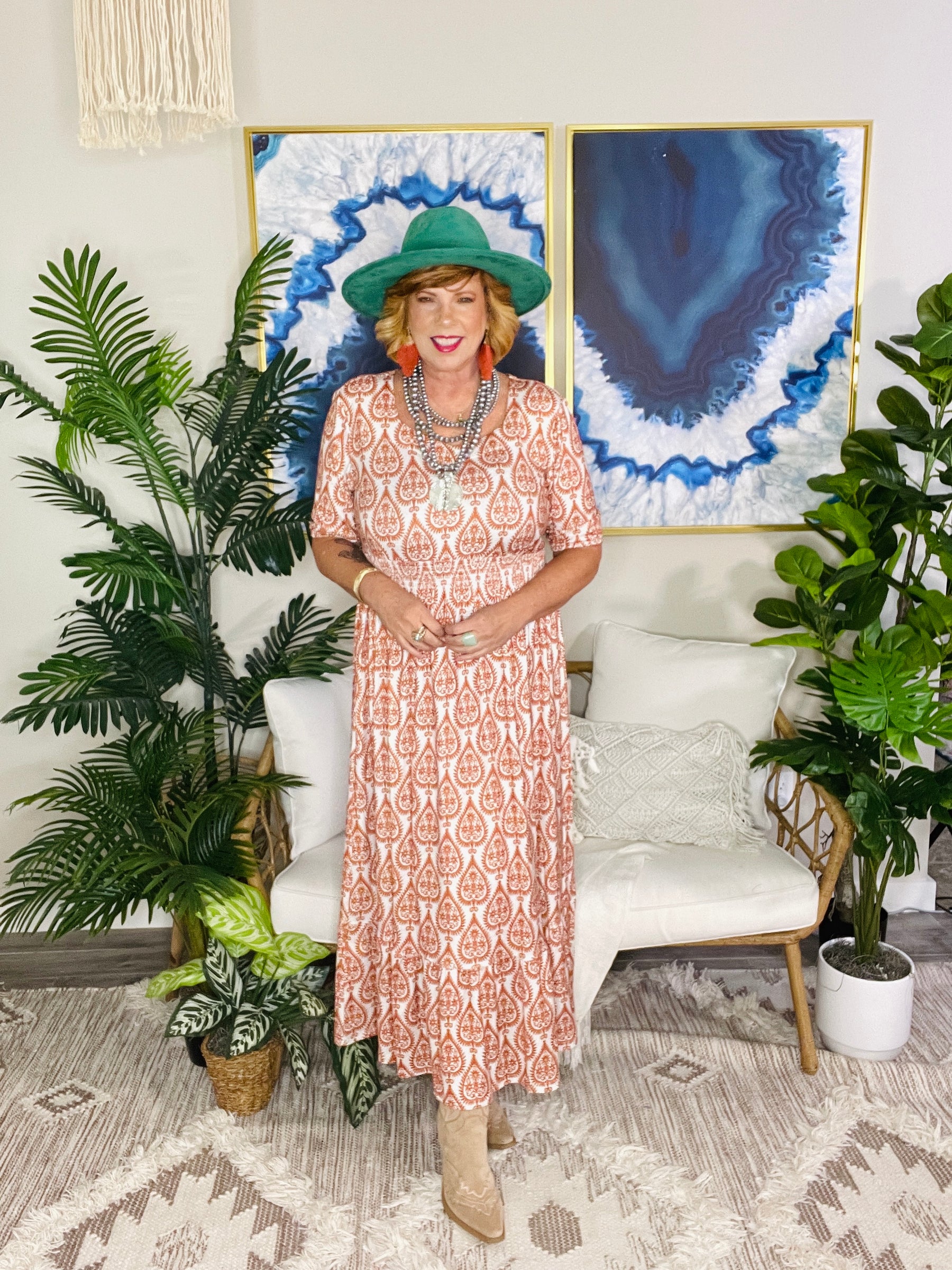 The Willow Dress - DR251OR