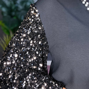 Sparkle And Shine Black Top - S028BK