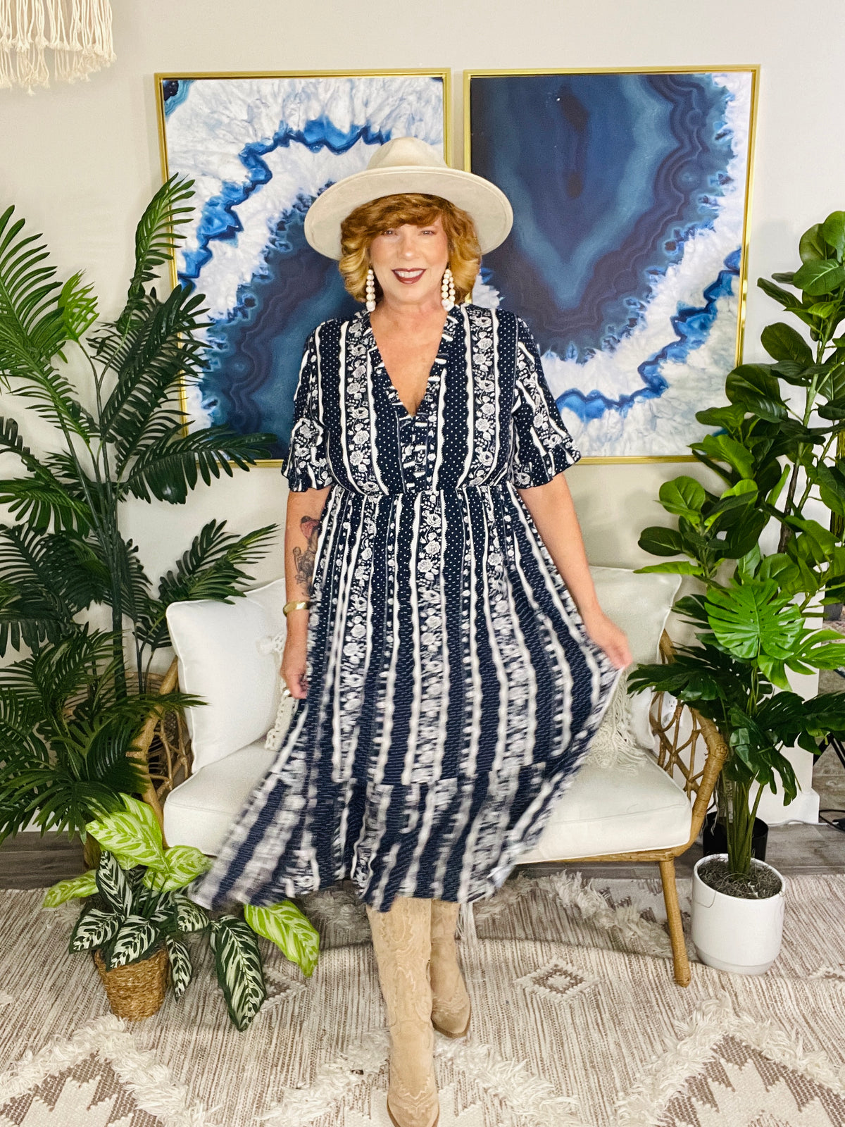 Starlit Charm Dress - DR256BK